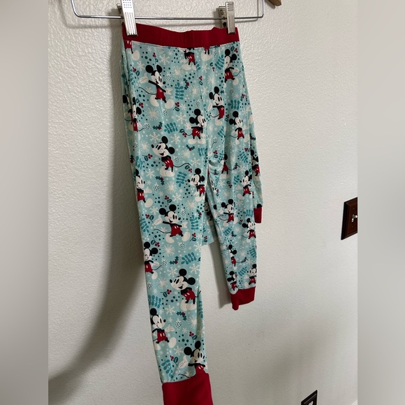 Rare Little Sleepies Mickey Mouse Pajama Set - Red and Light Blue - Picture 4 of 6